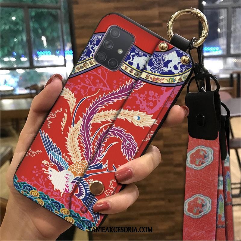 Etui Samsung Galaxy A51 Wiszące Ozdoby Pałac Etniczny, Pokrowce Samsung Galaxy A51 Wiatr Miękki Ochraniacz