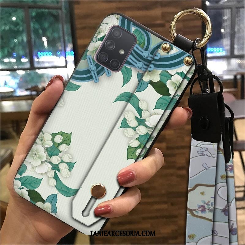 Etui Samsung Galaxy A51 Wiszące Ozdoby Pałac Etniczny, Pokrowce Samsung Galaxy A51 Wiatr Miękki Ochraniacz