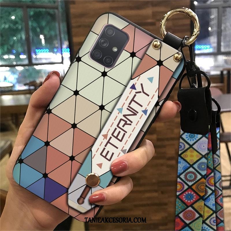 Etui Samsung Galaxy A51 Wiszące Ozdoby Pałac Etniczny, Pokrowce Samsung Galaxy A51 Wiatr Miękki Ochraniacz