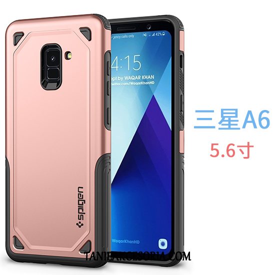 Etui Samsung Galaxy A6 Niebieski Biznes Anti-fall, Futerał Samsung Galaxy A6 Trudno Gwiazda Telefon Komórkowy