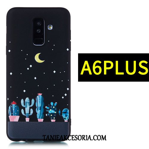 Etui Samsung Galaxy A6+ Ochraniacz Silikonowe Nubuku, Pokrowce Samsung Galaxy A6+ Telefon Komórkowy Gwiazda Kreskówka