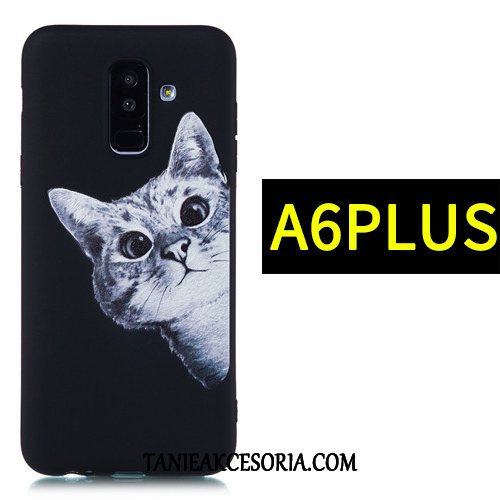 Etui Samsung Galaxy A6+ Ochraniacz Silikonowe Nubuku, Pokrowce Samsung Galaxy A6+ Telefon Komórkowy Gwiazda Kreskówka