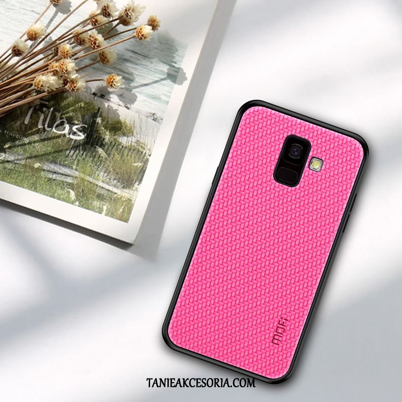 Etui Samsung Galaxy A6 Silikonowe Niebieski Cienka, Obudowa Samsung Galaxy A6 Telefon Komórkowy Gwiazda Biznes