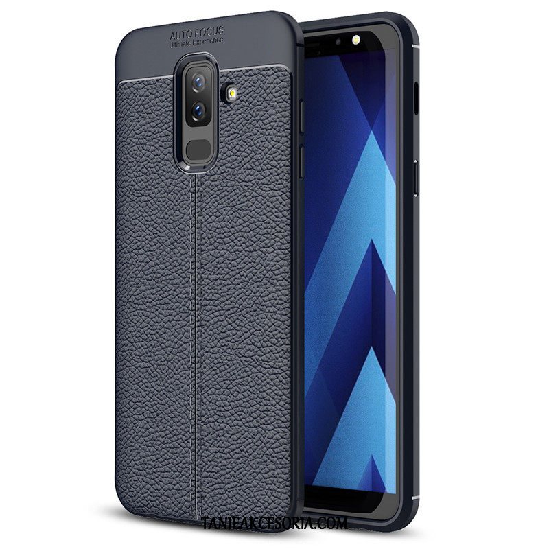 Etui Samsung Galaxy A6+ Telefon Komórkowy Czerwony Ochraniacz, Obudowa Samsung Galaxy A6+ All Inclusive Silikonowe Tendencja