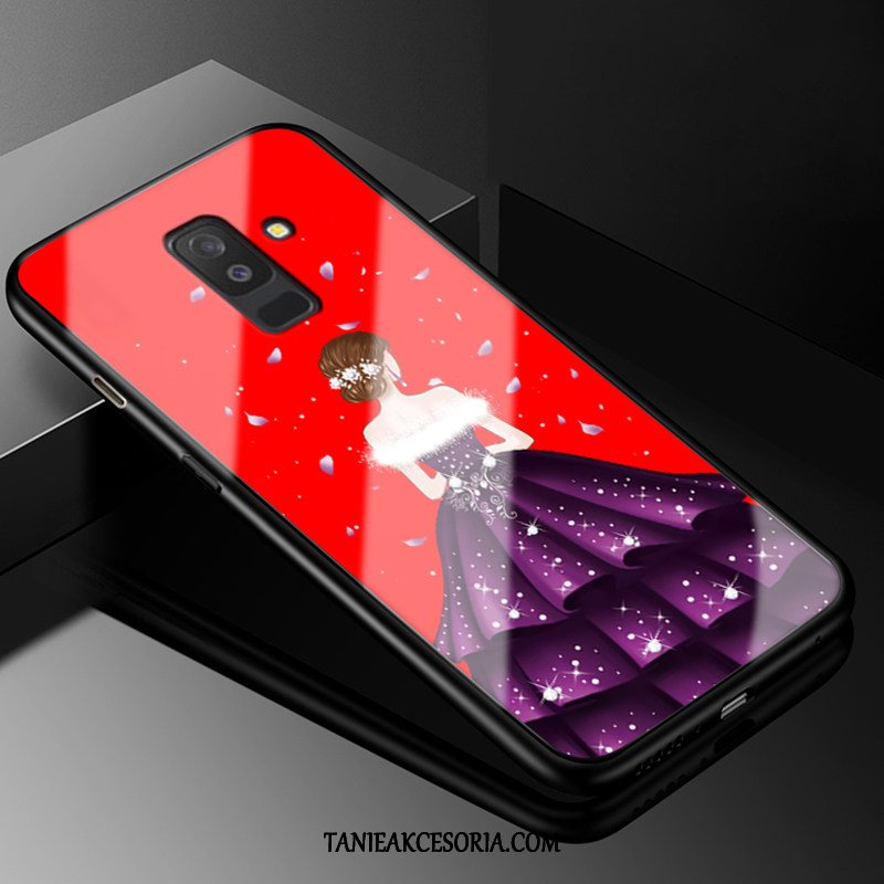 Etui Samsung Galaxy A6+ Telefon Komórkowy Silikonowe Ochraniacz, Obudowa Samsung Galaxy A6+ Anti-fall Szkło Osobowość