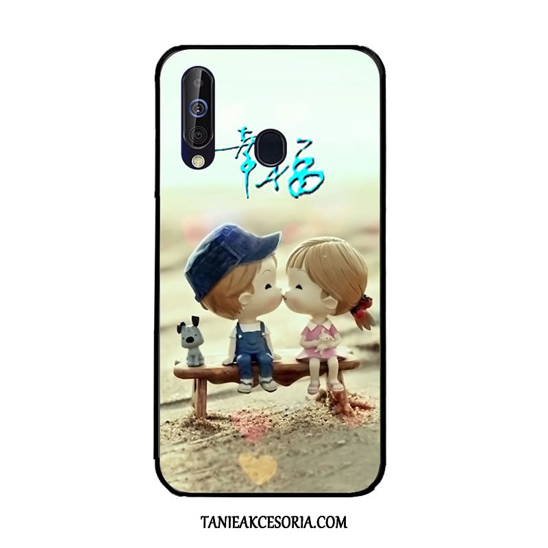 Etui Samsung Galaxy A60 Gwiazda Czarny Miękki, Obudowa Samsung Galaxy A60 Telefon Komórkowy Kolor Ochraniacz