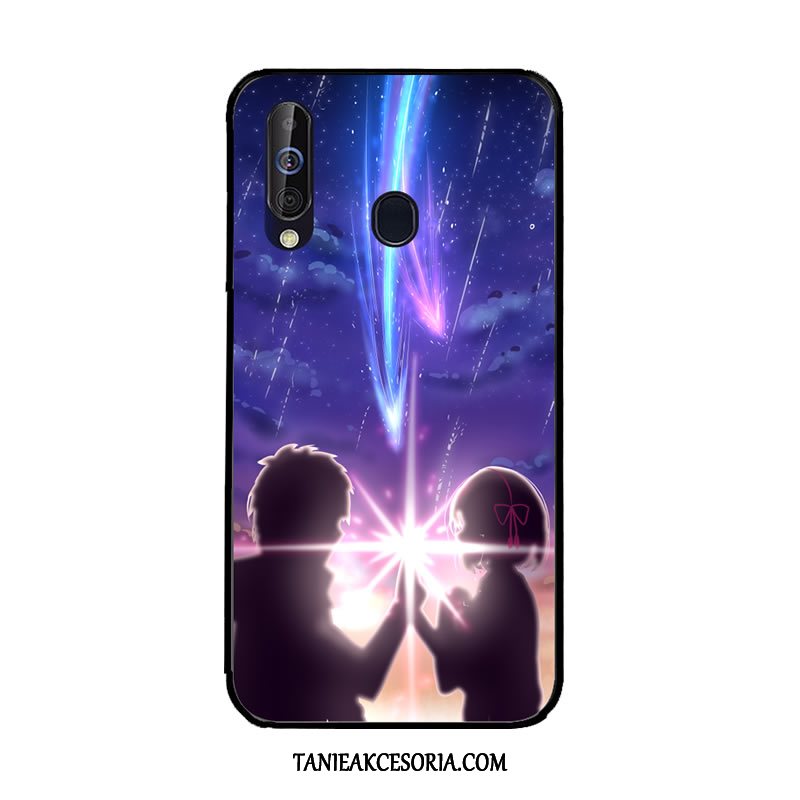 Etui Samsung Galaxy A60 Gwiazda Czarny Miękki, Obudowa Samsung Galaxy A60 Telefon Komórkowy Kolor Ochraniacz