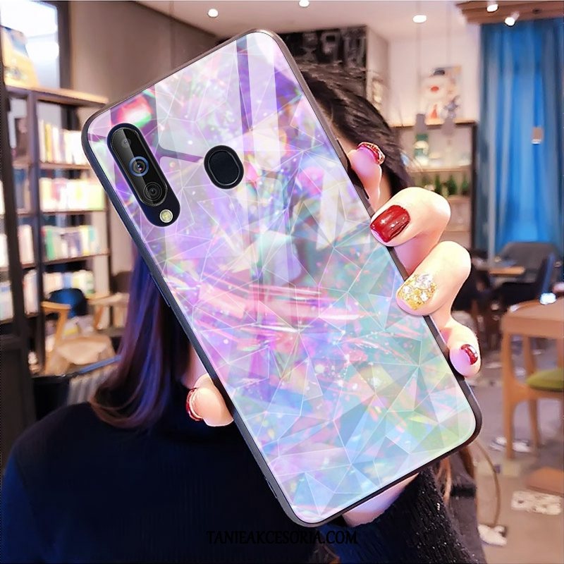 Etui Samsung Galaxy A60 Silikonowe All Inclusive Miękki, Pokrowce Samsung Galaxy A60 Telefon Komórkowy Tendencja Purpurowy