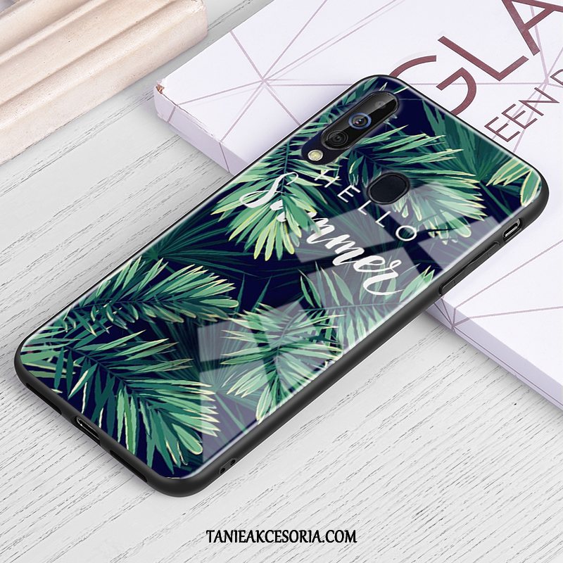 Etui Samsung Galaxy A60 Szkło Tendencja Niebieski, Pokrowce Samsung Galaxy A60 Anti-fall Gwiazda Ochraniacz