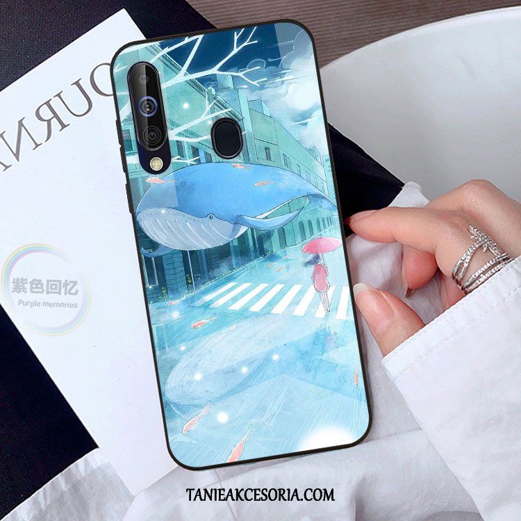 Etui Samsung Galaxy A60 Wiatr Świeży Lustro, Futerał Samsung Galaxy A60 Gwiazda Ochraniacz Zielony