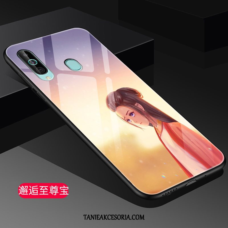 Etui Samsung Galaxy A60 Zakochani Żółty Moda, Pokrowce Samsung Galaxy A60 Duży Tendencja Kreatywne