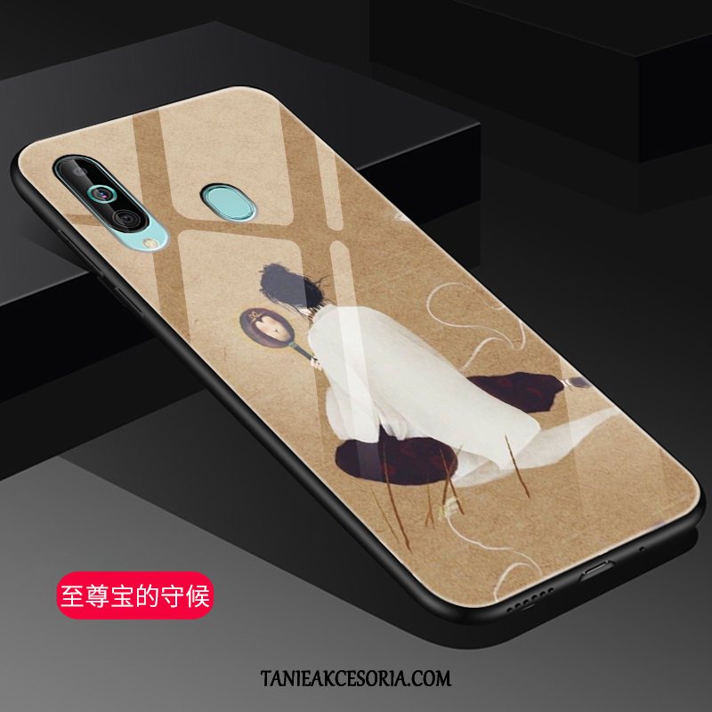 Etui Samsung Galaxy A60 Zakochani Żółty Moda, Pokrowce Samsung Galaxy A60 Duży Tendencja Kreatywne