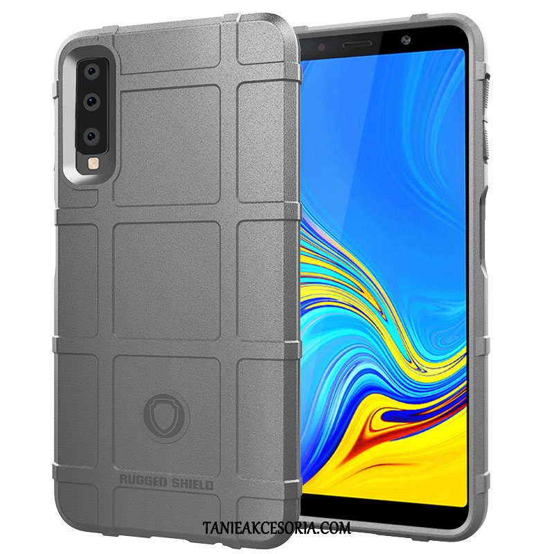 Etui Samsung Galaxy A7 Kreatywne Szary All Inclusive, Obudowa Samsung Galaxy A7 Osobowość Silikonowe Telefon Komórkowy