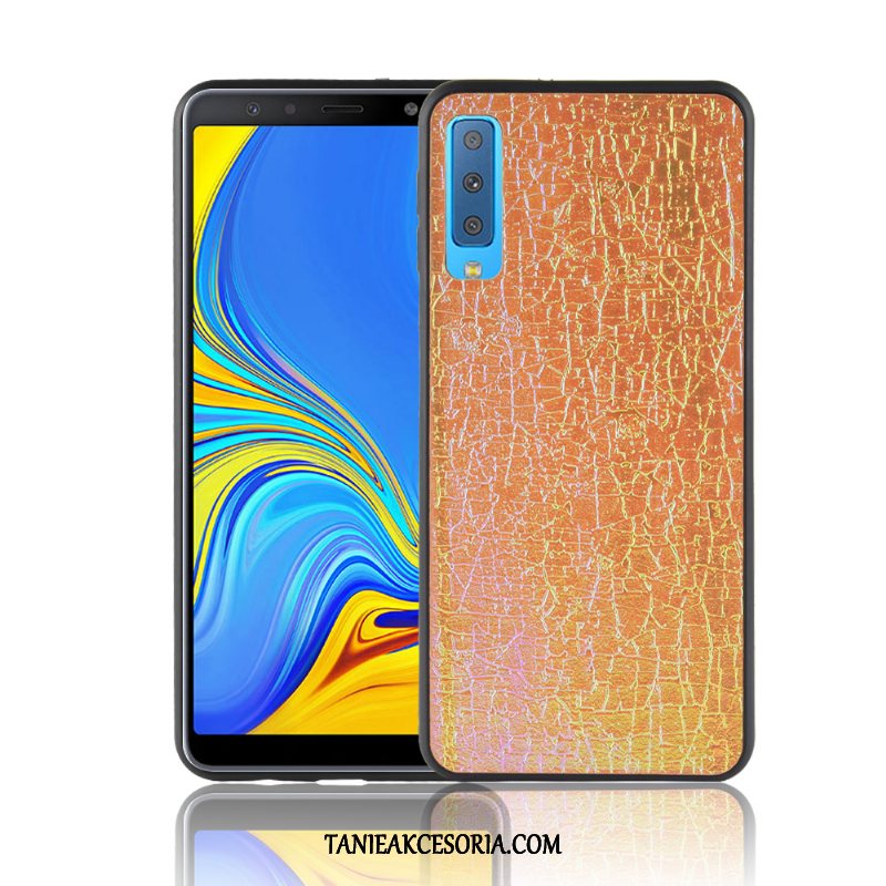 Etui Samsung Galaxy A7 Miękki Nubuku Purpurowy, Pokrowce Samsung Galaxy A7 Ochraniacz Kolor Gwiazda