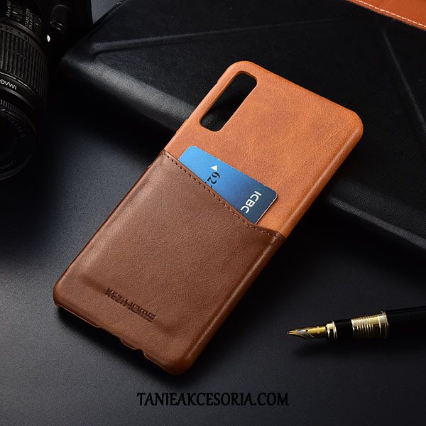 Etui Samsung Galaxy A7 Telefon Komórkowy Gwiazda Karta, Obudowa Samsung Galaxy A7 Khaki Mieszane Kolory