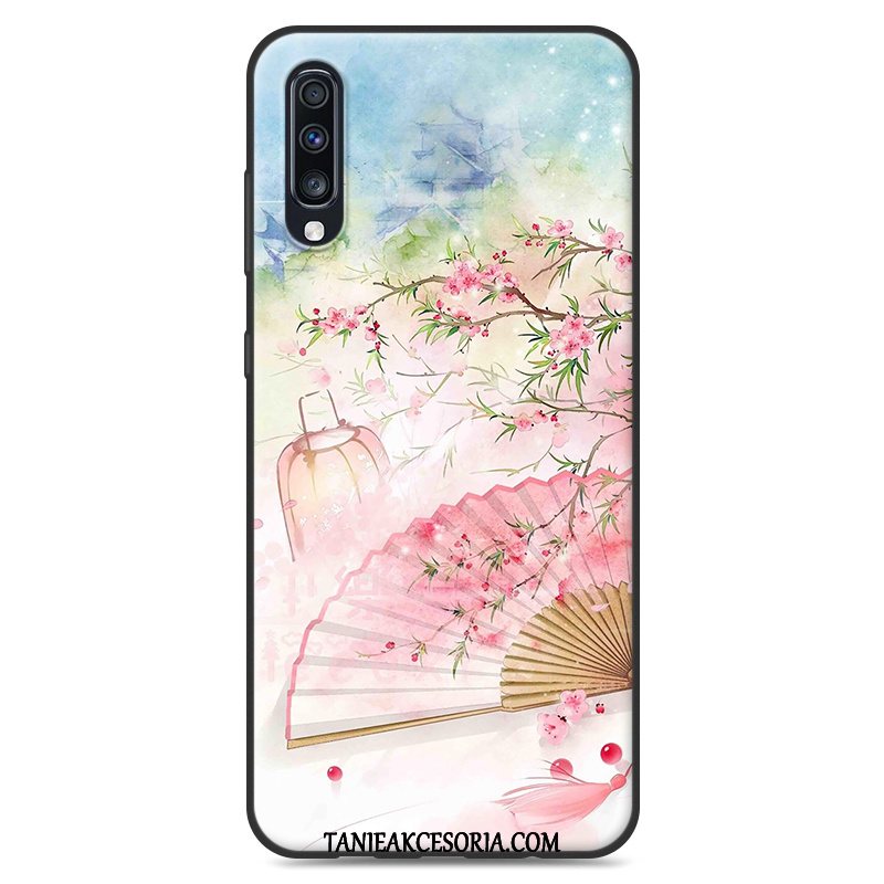 Etui Samsung Galaxy A70 Chiński Styl Telefon Komórkowy Niebieski, Pokrowce Samsung Galaxy A70 Wiatr Sztuka Gwiazda