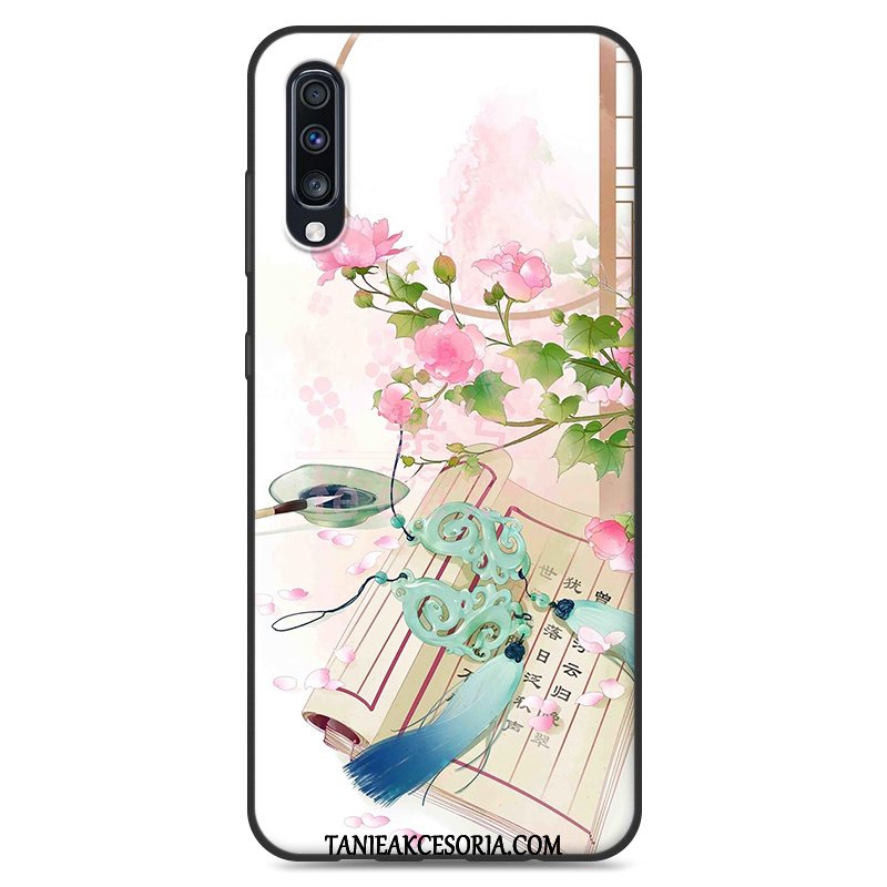 Etui Samsung Galaxy A70 Chiński Styl Telefon Komórkowy Niebieski, Pokrowce Samsung Galaxy A70 Wiatr Sztuka Gwiazda