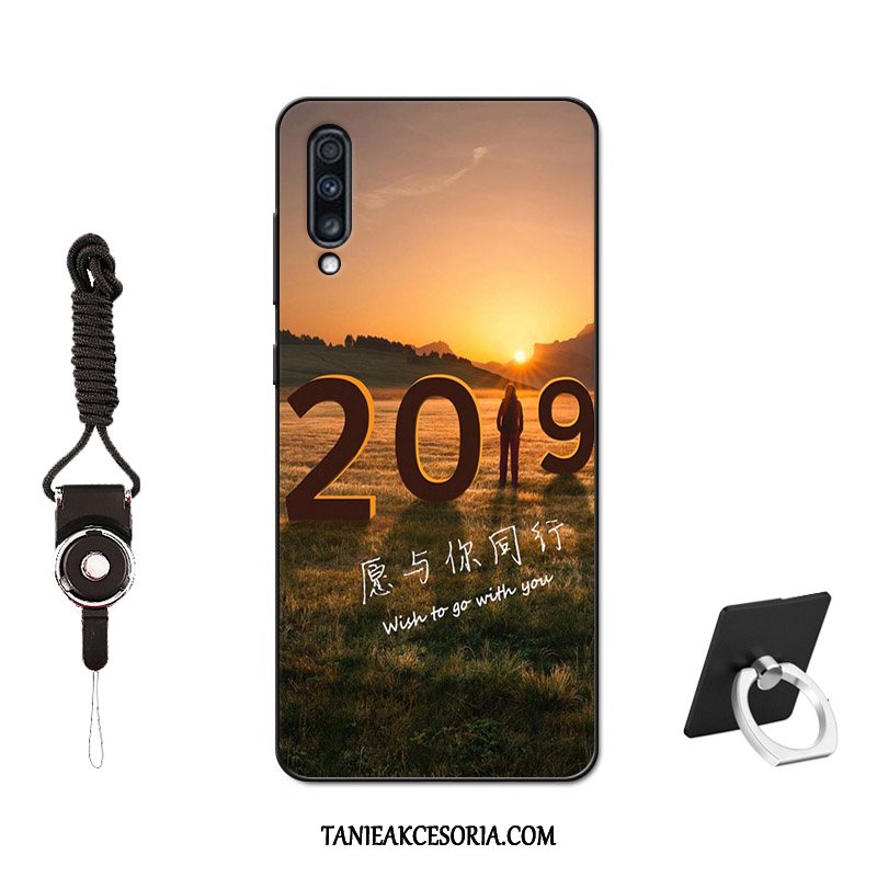 Etui Samsung Galaxy A70 Dostosowane Czerwony Czerwony Netto, Obudowa Samsung Galaxy A70 Telefon Komórkowy Nubuku Filmy