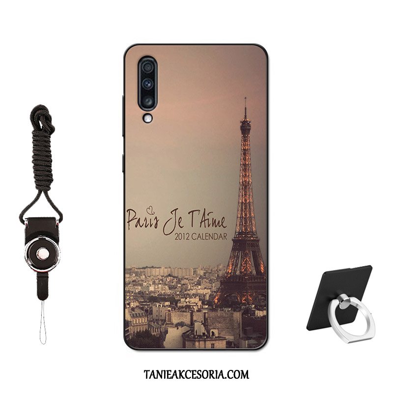 Etui Samsung Galaxy A70 Dostosowane Czerwony Czerwony Netto, Obudowa Samsung Galaxy A70 Telefon Komórkowy Nubuku Filmy