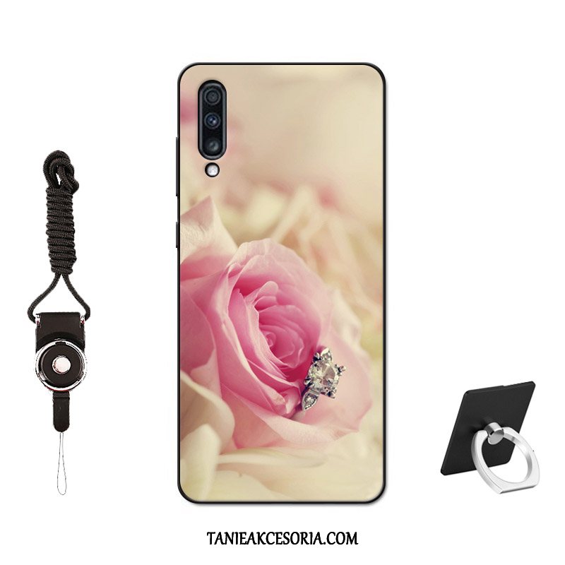 Etui Samsung Galaxy A70 Dostosowane Czerwony Czerwony Netto, Obudowa Samsung Galaxy A70 Telefon Komórkowy Nubuku Filmy