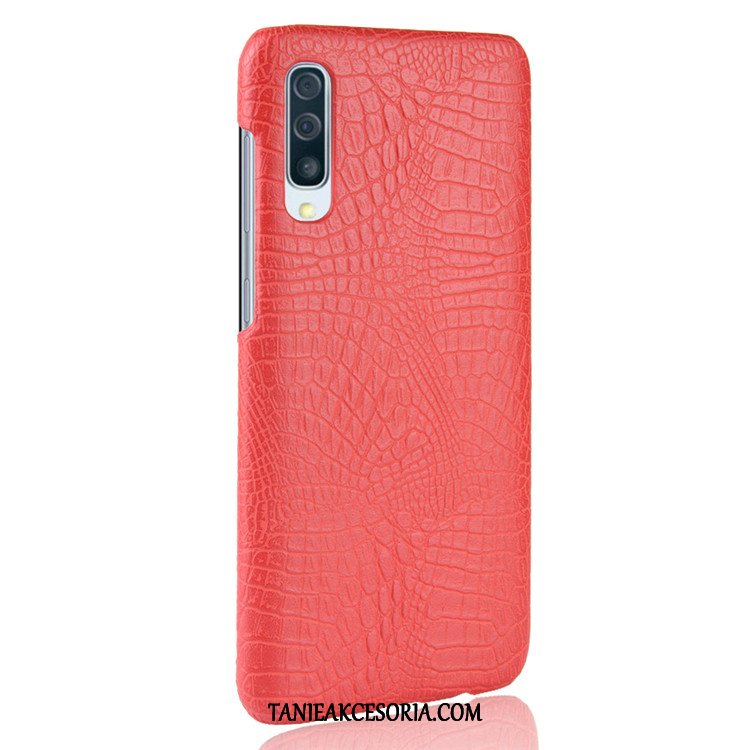 Etui Samsung Galaxy A70 Gwiazda Ochraniacz Torby, Pokrowce Samsung Galaxy A70 Biały Trudno Wzór Krokodyla