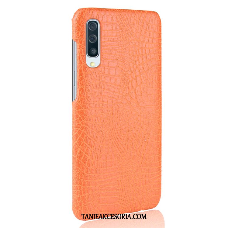 Etui Samsung Galaxy A70 Gwiazda Ochraniacz Torby, Pokrowce Samsung Galaxy A70 Biały Trudno Wzór Krokodyla