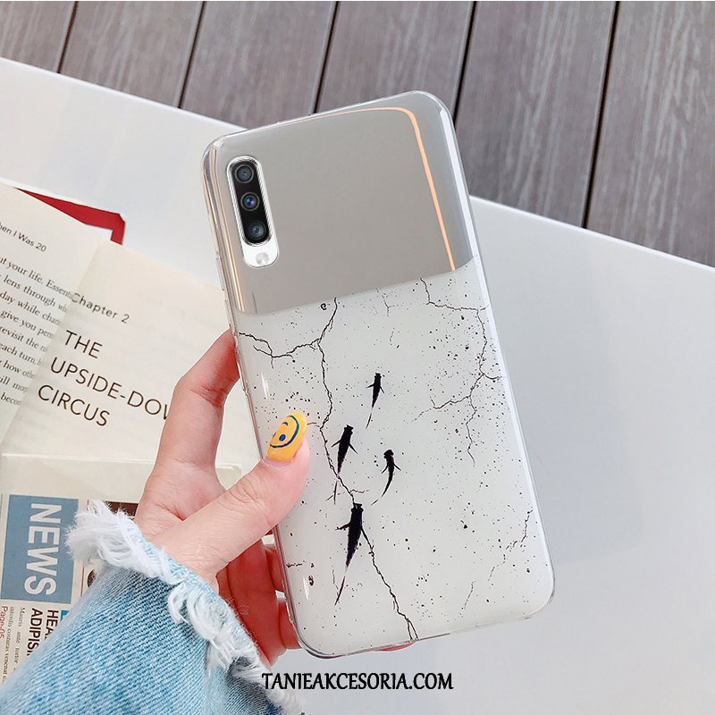 Etui Samsung Galaxy A70s Biały Telefon Komórkowy Anti-fall, Obudowa Samsung Galaxy A70s Gwiazda Moda Filmy