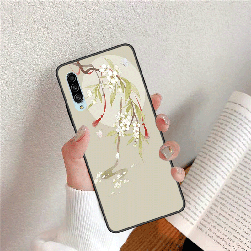 Etui Samsung Galaxy A70s Dostosowane Chiński Styl Zakochani, Obudowa Samsung Galaxy A70s Anti-fall All Inclusive Ochraniacz