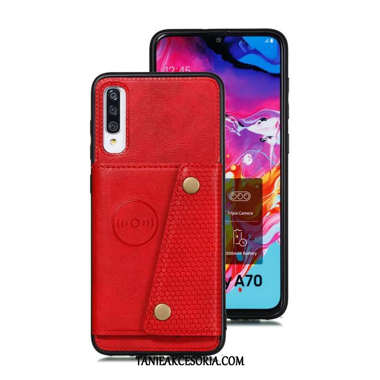 Etui Samsung Galaxy A70s Niebieski Telefon Komórkowy Gwiazda, Obudowa Samsung Galaxy A70s Karta Skórzany Futerał All Inclusive