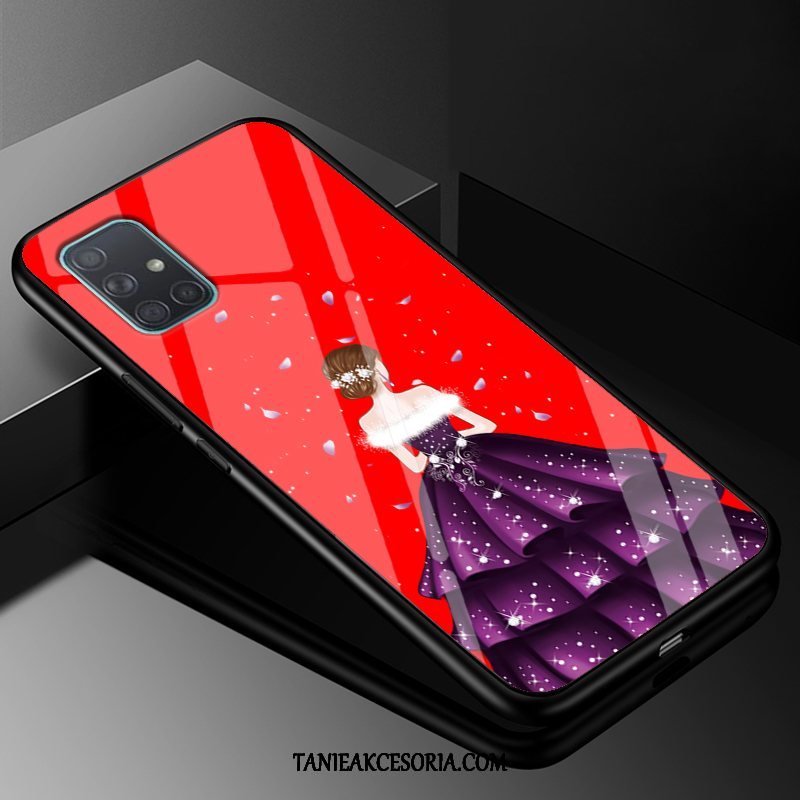 Etui Samsung Galaxy A71 Moda Telefon Komórkowy Silikonowe, Obudowa Samsung Galaxy A71 All Inclusive Szkło Ochraniacz