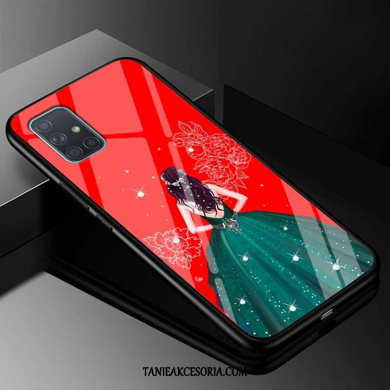 Etui Samsung Galaxy A71 Moda Telefon Komórkowy Silikonowe, Obudowa Samsung Galaxy A71 All Inclusive Szkło Ochraniacz