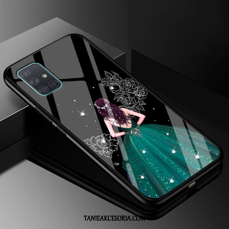 Etui Samsung Galaxy A71 Moda Telefon Komórkowy Silikonowe, Obudowa Samsung Galaxy A71 All Inclusive Szkło Ochraniacz