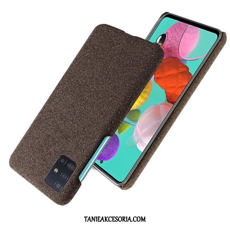 Etui Samsung Galaxy A71 Niebieski Modna Marka Gwiazda, Obudowa Samsung Galaxy A71 Telefon Komórkowy Anti-fall Dostosowane