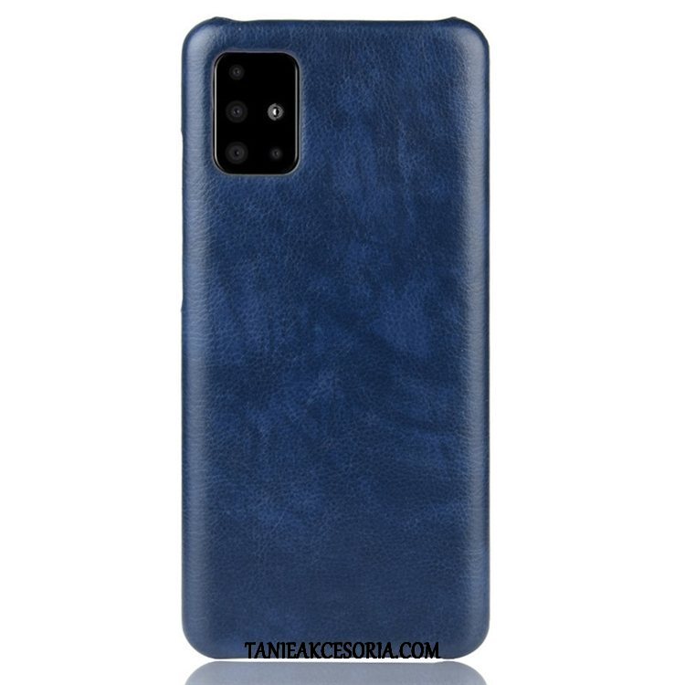 Etui Samsung Galaxy A71 Skóra Gwiazda Torby, Obudowa Samsung Galaxy A71 Osobowość Niebieski Anti-fall