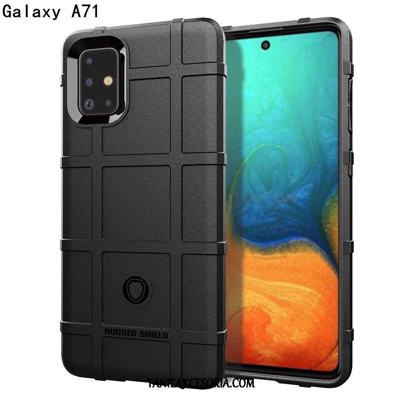 Etui Samsung Galaxy A71 Trzy Mechanizmy Obronne All Inclusive Gwiazda, Pokrowce Samsung Galaxy A71 Magnetyzm Luksusowy Wysoki Koniec