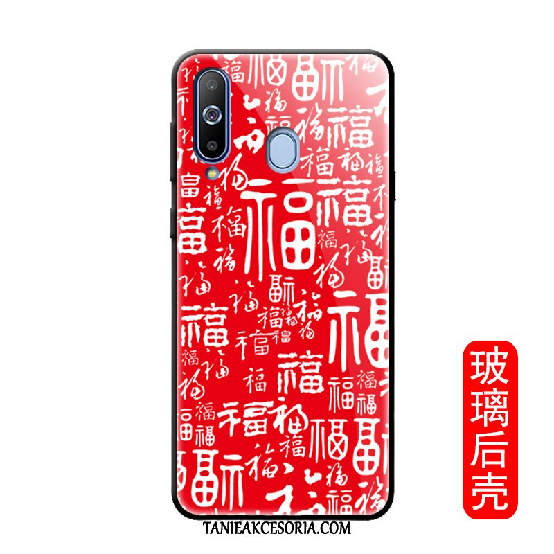 Etui Samsung Galaxy A8 Czerwony Telefon Komórkowy Modna Marka, Obudowa Samsung Galaxy A8 Silikonowe Szkło Bogactwo