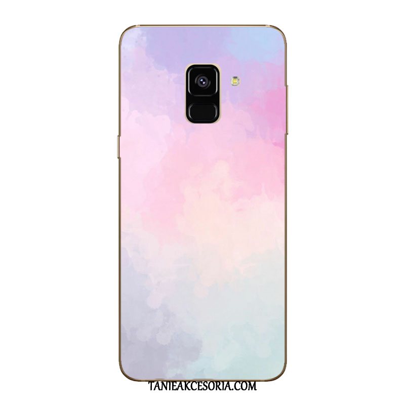 Etui Samsung Galaxy A8 Gwiazda Anti-fall Silikonowe, Pokrowce Samsung Galaxy A8 Niebieski All Inclusive Telefon Komórkowy