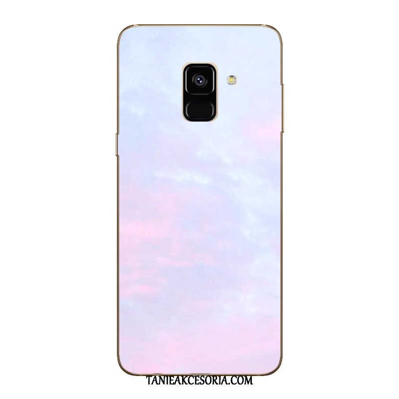 Etui Samsung Galaxy A8 Gwiazda Anti-fall Silikonowe, Pokrowce Samsung Galaxy A8 Niebieski All Inclusive Telefon Komórkowy