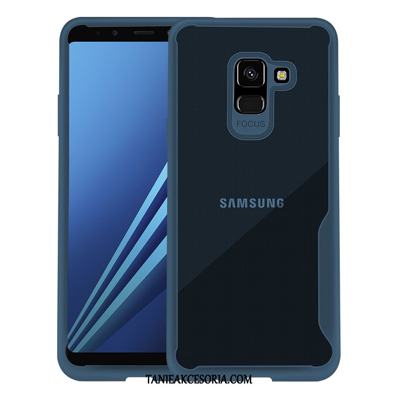 Etui Samsung Galaxy A8 Przezroczysty Osobowość Ochraniacz, Futerał Samsung Galaxy A8 Gwiazda Silikonowe Czerwony