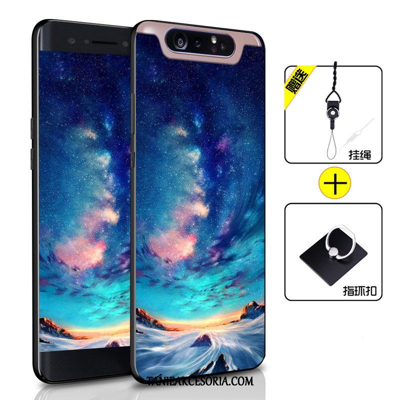 Etui Samsung Galaxy A80 Osobowość Gwiazda Telefon Komórkowy, Futerał Samsung Galaxy A80 Miękki Anti-fall All Inclusive