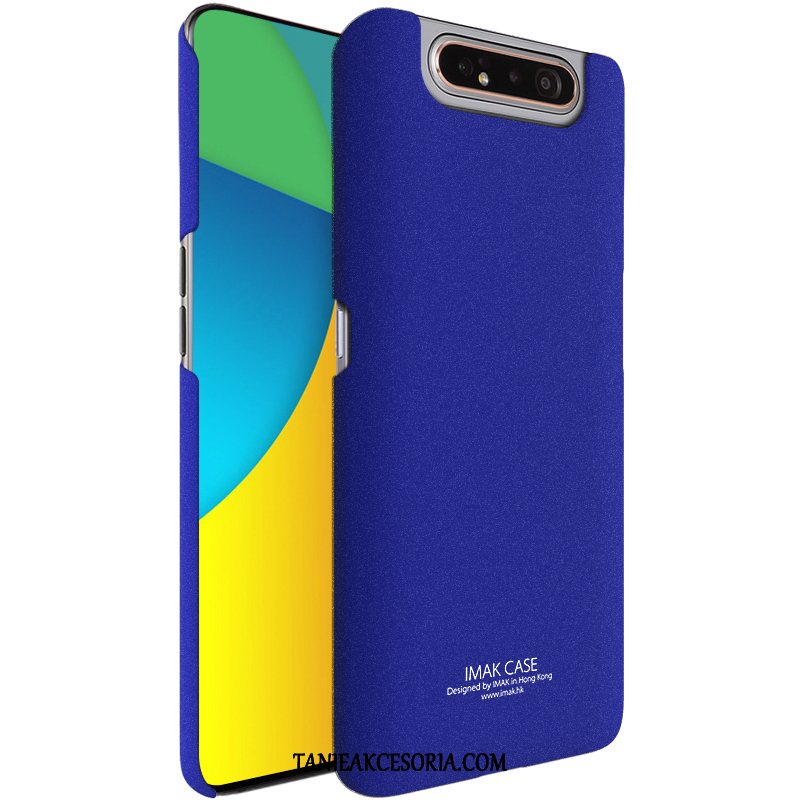 Etui Samsung Galaxy A80 Trudno Anti-fall Nowy, Pokrowce Samsung Galaxy A80 Gwiazda Niebieski Nubuku