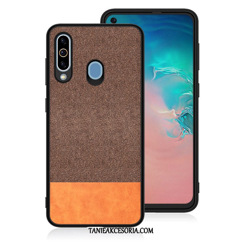 Etui Samsung Galaxy A8s Nubuku Anti-fall Gwiazda, Obudowa Samsung Galaxy A8s Telefon Komórkowy Silikonowe Miękki Braun Braun