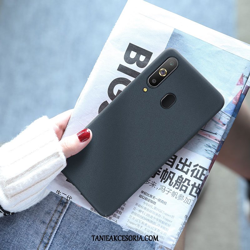 Etui Samsung Galaxy A8s Ochraniacz Modna Marka Nubuku, Obudowa Samsung Galaxy A8s Osobowość Trudno Czerwony