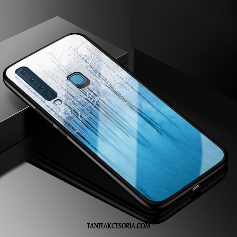 Etui Samsung Galaxy A9 Gwiazda Szkło Moda, Futerał Samsung Galaxy A9 Biały Telefon Komórkowy Trudno