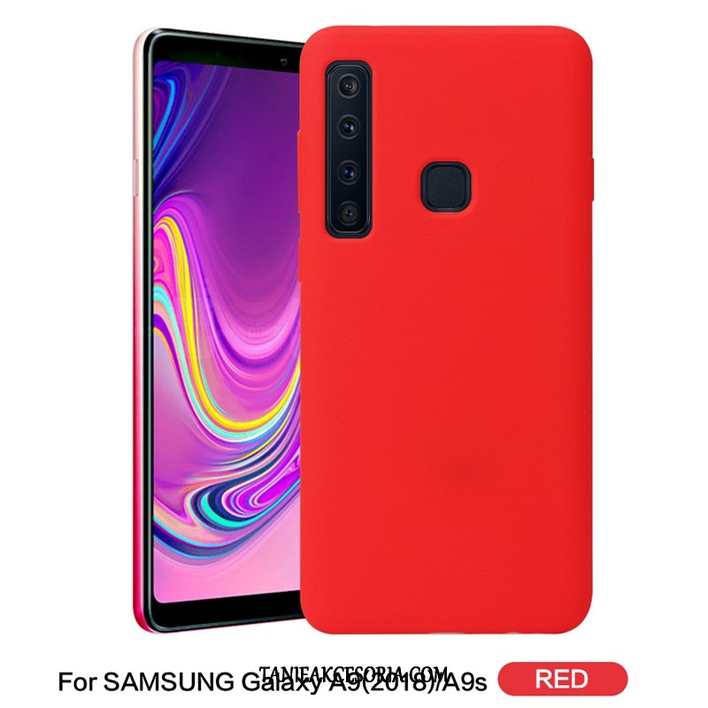 Etui Samsung Galaxy A9 Niebieski Kreatywne Anti-fall, Obudowa Samsung Galaxy A9 Gwiazda Tendencja Telefon Komórkowy