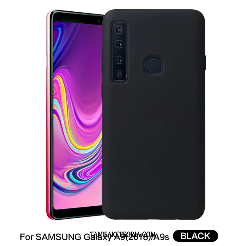 Etui Samsung Galaxy A9 Niebieski Kreatywne Anti-fall, Obudowa Samsung Galaxy A9 Gwiazda Tendencja Telefon Komórkowy