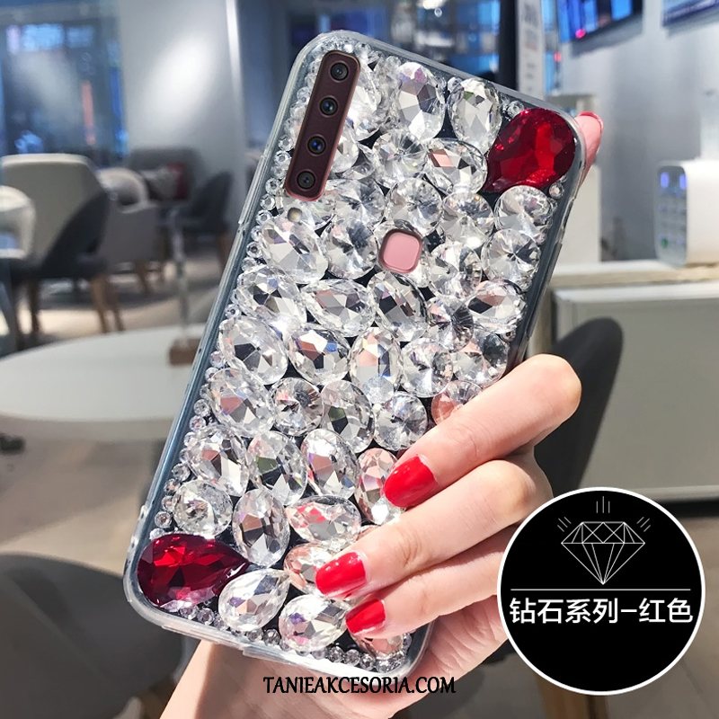 Etui Samsung Galaxy A9 Telefon Komórkowy Ochraniacz Rhinestone, Futerał Samsung Galaxy A9 Osobowość Gwiazda Wysoki Koniec