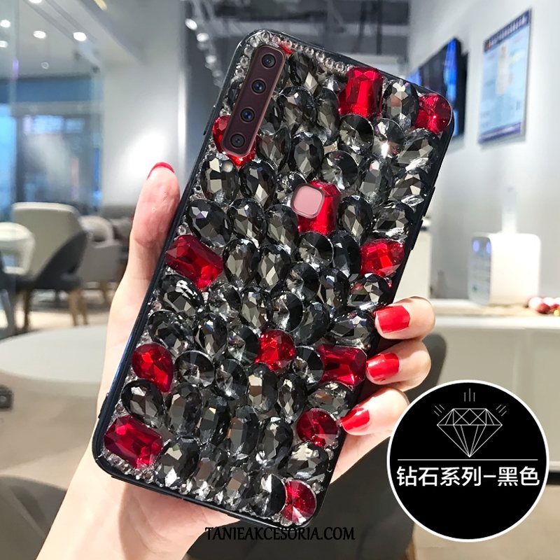 Etui Samsung Galaxy A9 Telefon Komórkowy Ochraniacz Rhinestone, Futerał Samsung Galaxy A9 Osobowość Gwiazda Wysoki Koniec