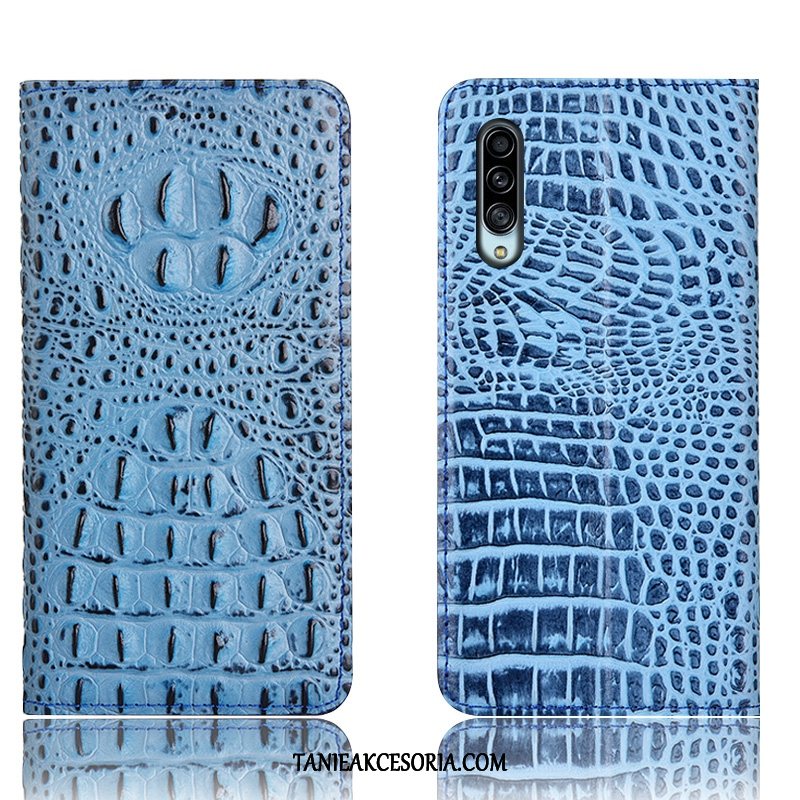 Etui Samsung Galaxy A90 5g Prawdziwa Skóra All Inclusive Ochraniacz, Obudowa Samsung Galaxy A90 5g Wzór Telefon Komórkowy Gwiazda