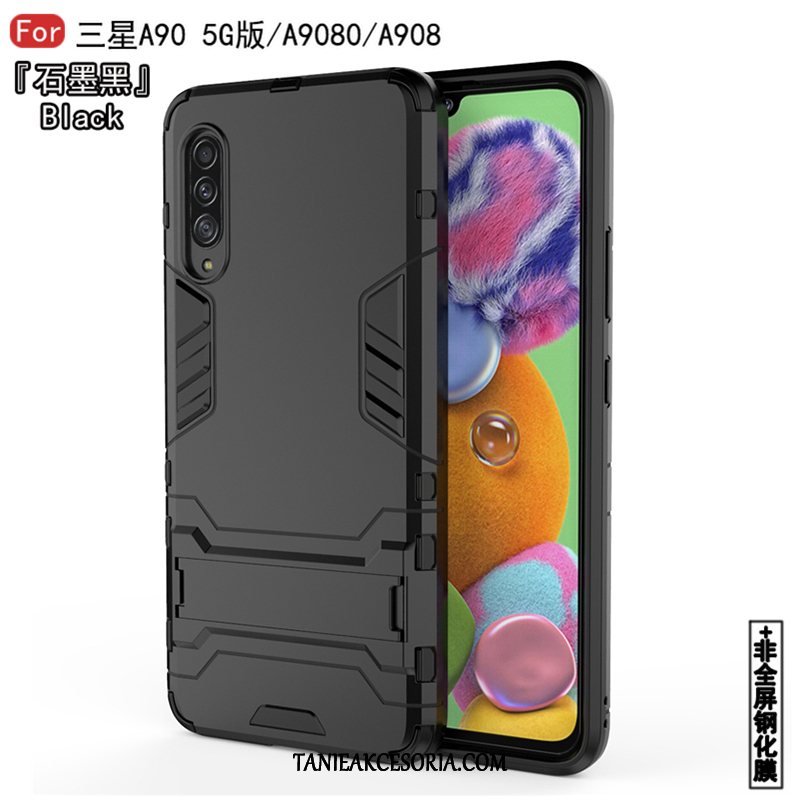 Etui Samsung Galaxy A90 5g Silikonowe All Inclusive Gwiazda, Pokrowce Samsung Galaxy A90 5g Trudno Biały Miękki